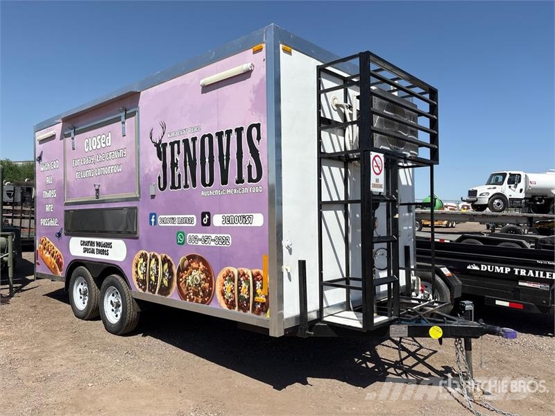 The Fud Trailer 19 ft T/A Food Concession Trailer Citas piekabes