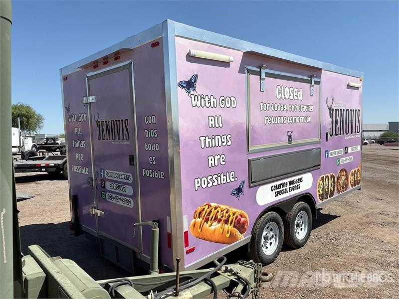 The Fud Trailer 19 ft T/A Food Concession Trailer Citas piekabes
