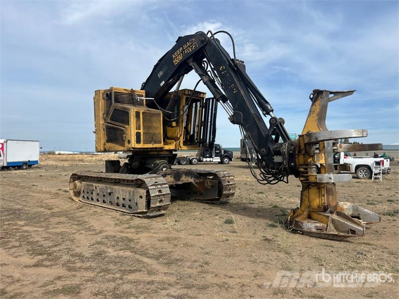 Tigercat 830C Leveling Track Feller Buncher Forstanhänger/Rückewagen