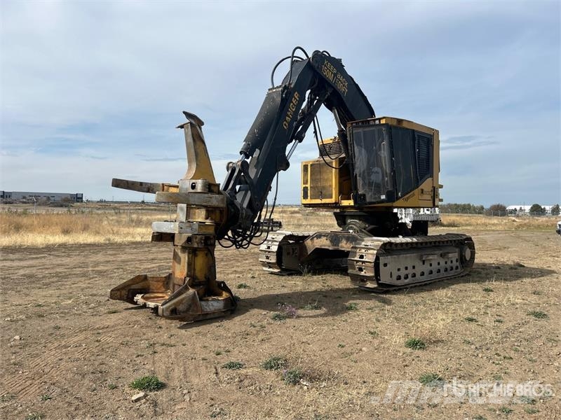 Tigercat 830LX Track Feller Buncher Harwestery gąsienicowe