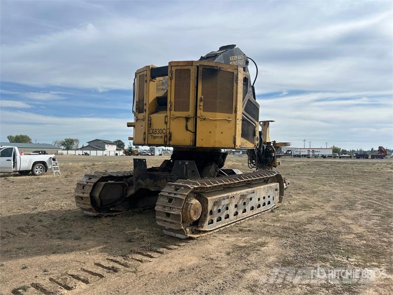 Tigercat 830LX Track Feller Buncher Harwestery gąsienicowe