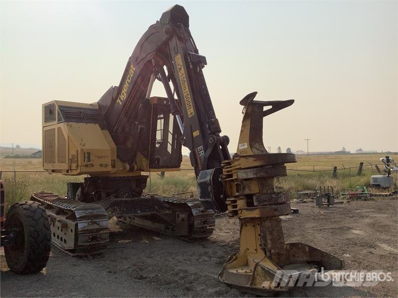 Tigercat LX830D Track Feller Buncher Forstanhänger/Rückewagen
