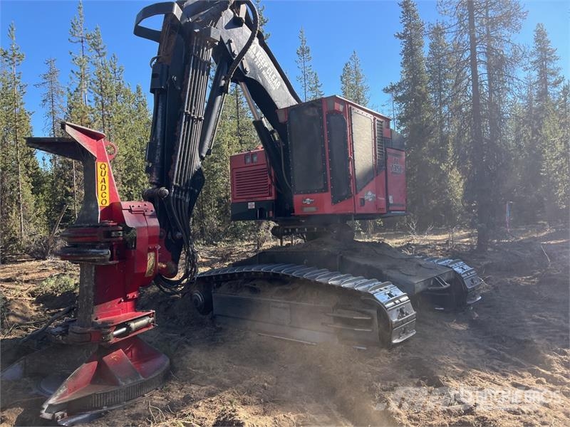 TimberPro 735C Leveling Track Feller Buncher قاطعات وجامعات الأشجار