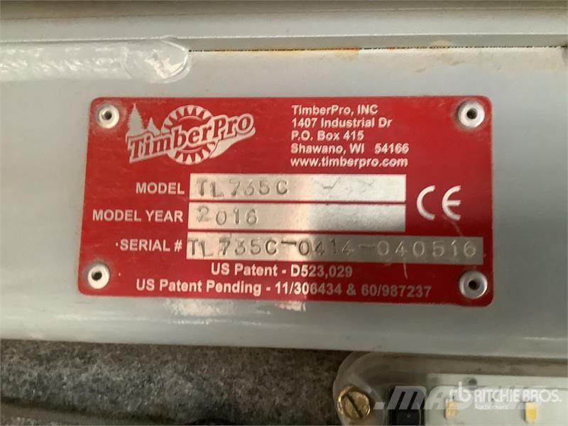 TimberPro TL735C Track Feller Buncher 伐木歸堆機