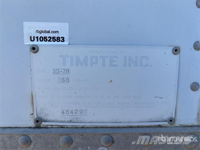 Timpte 750 kW Power Van Overige generatoren
