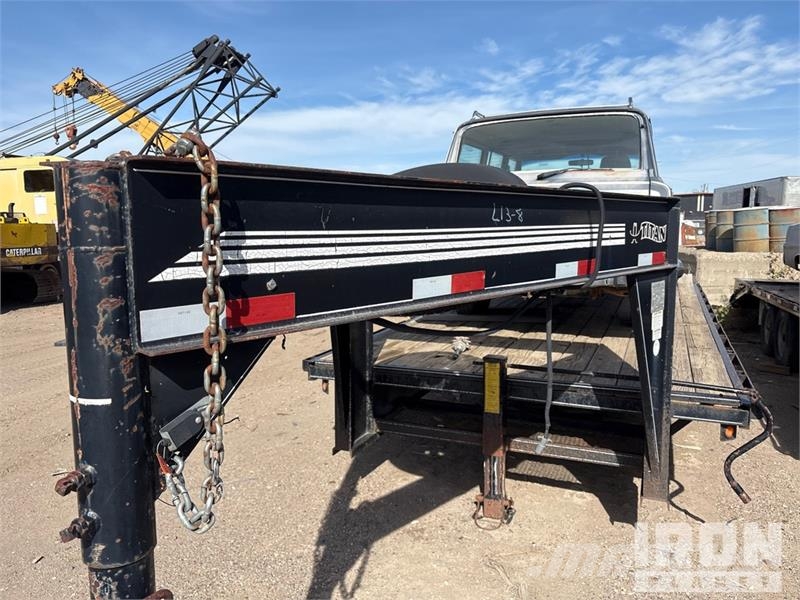 Titan 20 25 ft T/A Gooseneck Equipment Trailer Autotransport-Anhänger