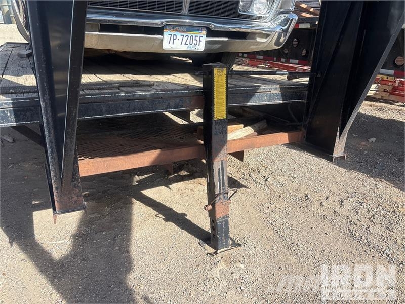 Titan 20 25 ft T/A Gooseneck Equipment Trailer Autotransport-Anhänger