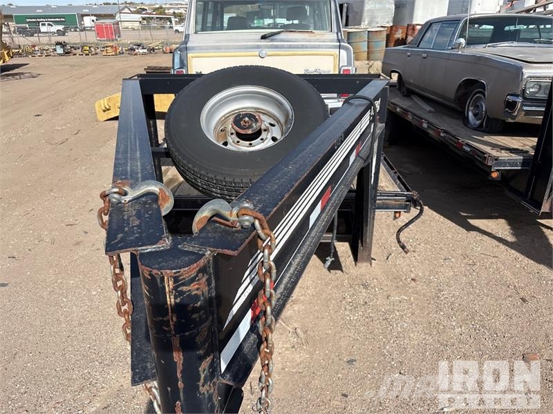 Titan 20 25 ft T/A Gooseneck Equipment Trailer Autotransport-Anhänger