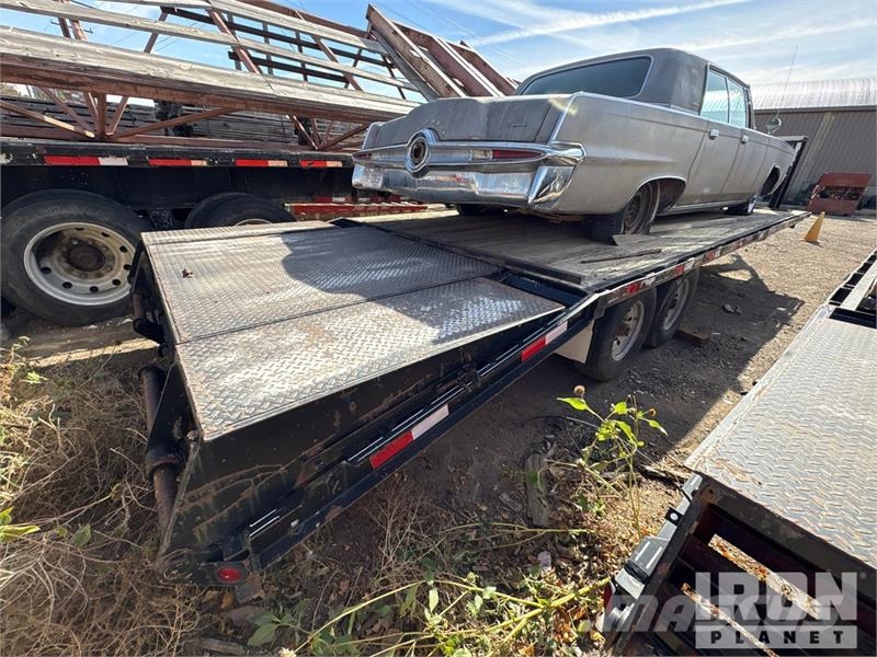 Titan 20 25 ft T/A Gooseneck Equipment Trailer Autotransport-Anhänger