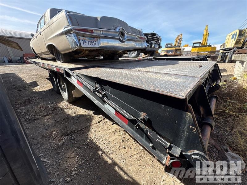 Titan 20 25 ft T/A Gooseneck Equipment Trailer Autotransport-Anhänger