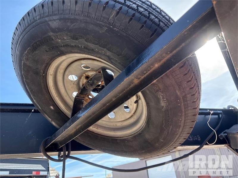 Titan 20 25 ft T/A Gooseneck Equipment Trailer Autotransport-Anhänger
