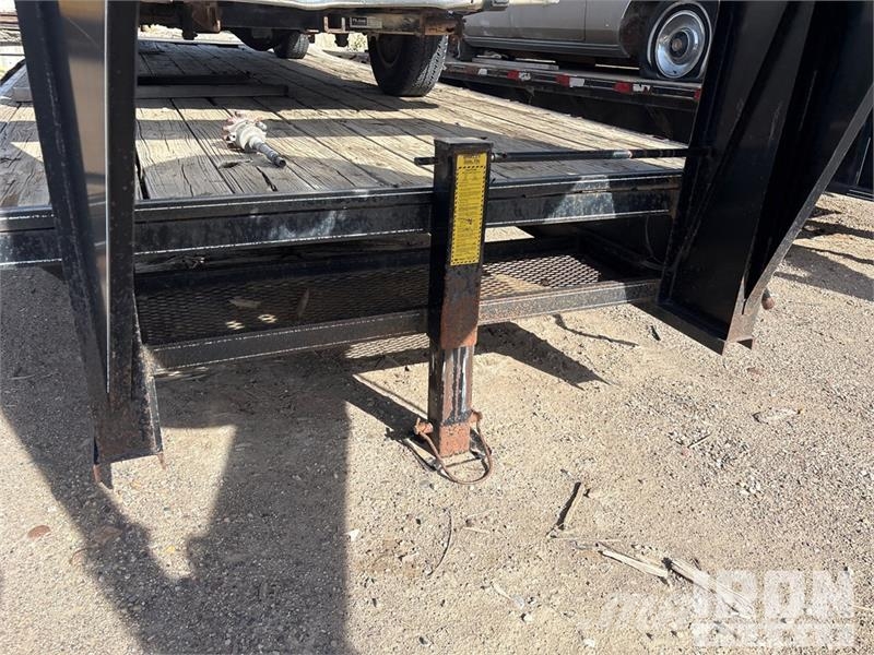 Titan 20 25 ft T/A Gooseneck Equipment Trailer Autotransport-Anhänger