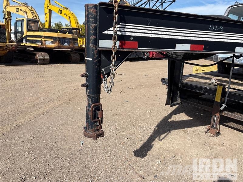 Titan 20 25 ft T/A Gooseneck Equipment Trailer Autotransport-Anhänger