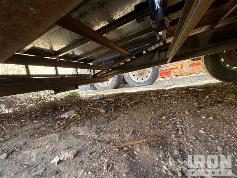 Titan 20 25 ft T/A Gooseneck Equipment Trailer Autotransport-Anhänger