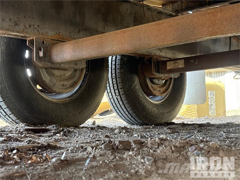 Titan 20 25 ft T/A Gooseneck Equipment Trailer Autotransport-Anhänger