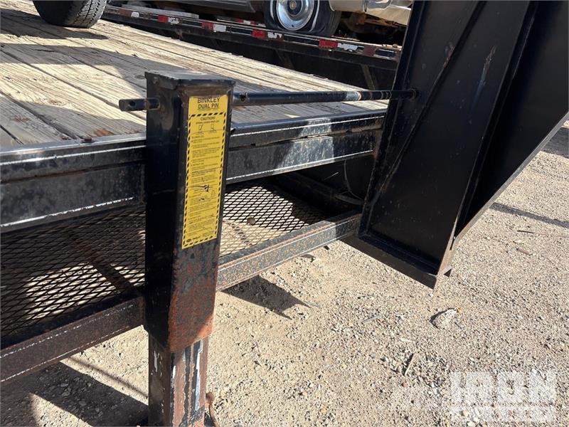 Titan 20 25 ft T/A Gooseneck Equipment Trailer Autotransport-Anhänger
