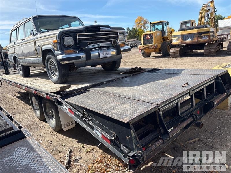 Titan 20 25 ft T/A Gooseneck Equipment Trailer Autotransport-Anhänger
