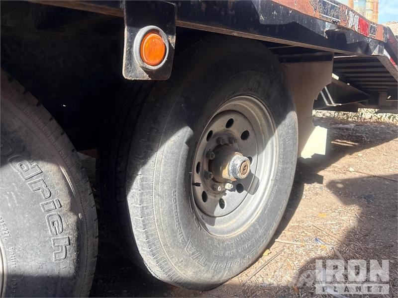 Titan 20 25 ft T/A Gooseneck Equipment Trailer Autotransport-Anhänger