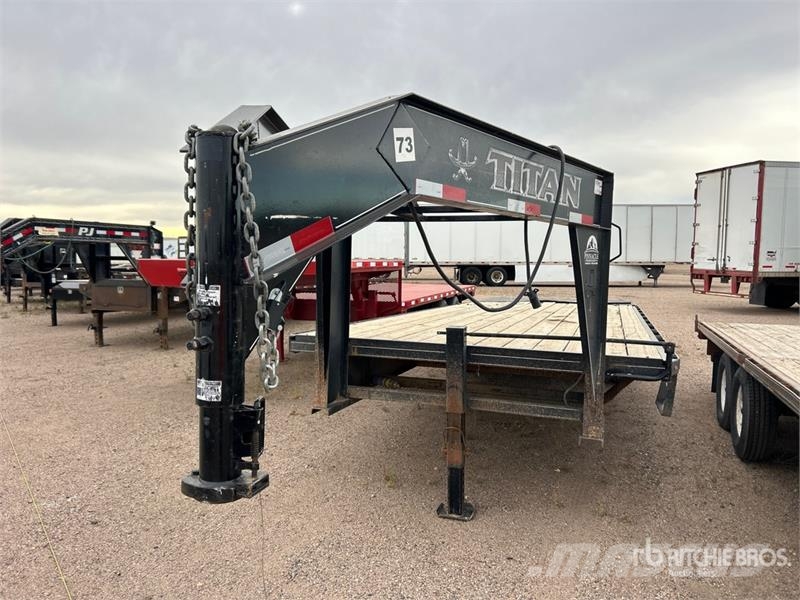Titan 26 ft T/A Gooseneck Equipment Trailer Biltransporter henger