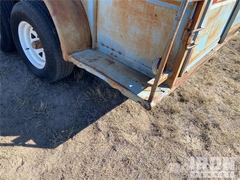  TM 16 ft T/A Livestock Trailer Dzīvnieku transportēšanas piekabes
