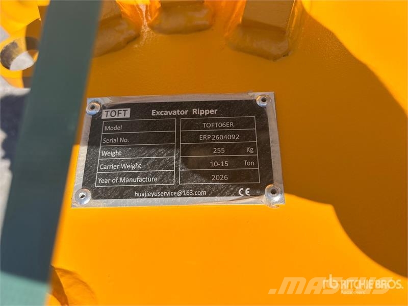 TOFT 06ER Excavator Ripper - Fits Cat 315 (Unused) Escarificadores