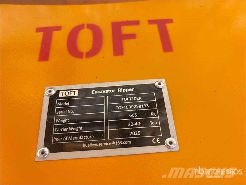 TOFT 10ER 40 in Excavator Ripper - Fits Cat 336 (U Scarificatoare