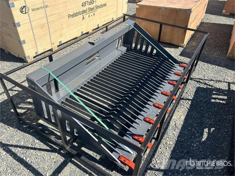 TOFT HSSB-74 74 in Rock Skid Steer Bucket (Unused) 挖斗