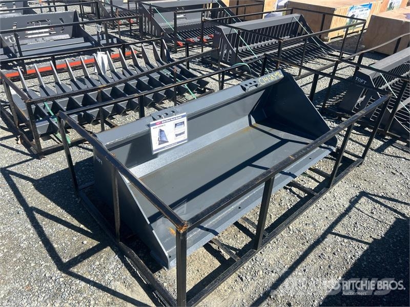 TOFT HSSRB-72 72 in Skid Steer Bucket (Unused) 挖斗