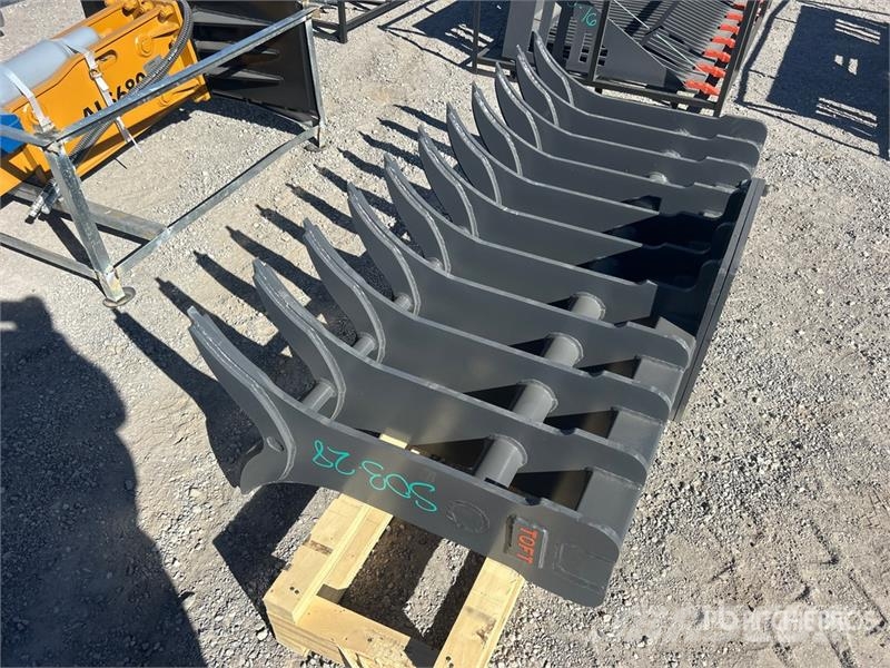 TOFT TWO72 72 in Excavator Rake (Unused) Raker og høyvendere