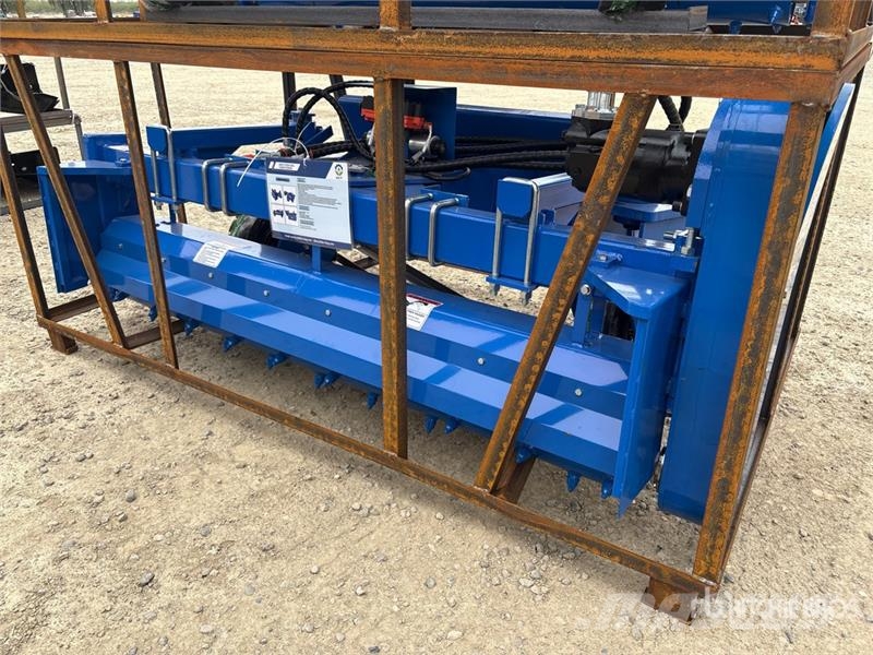  Top Cat Cat SSSCR72 72 in Skid Steer Power Rake (U Ancinho virador