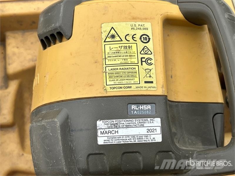 Topcon RL-H5A Laser الأدوات ومعدات الأتمتة والقياس
