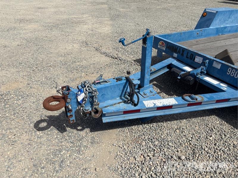 TOWMASTER K-5T 12 ft S/A Tilt Deck Trailer Remorque surbaissée
