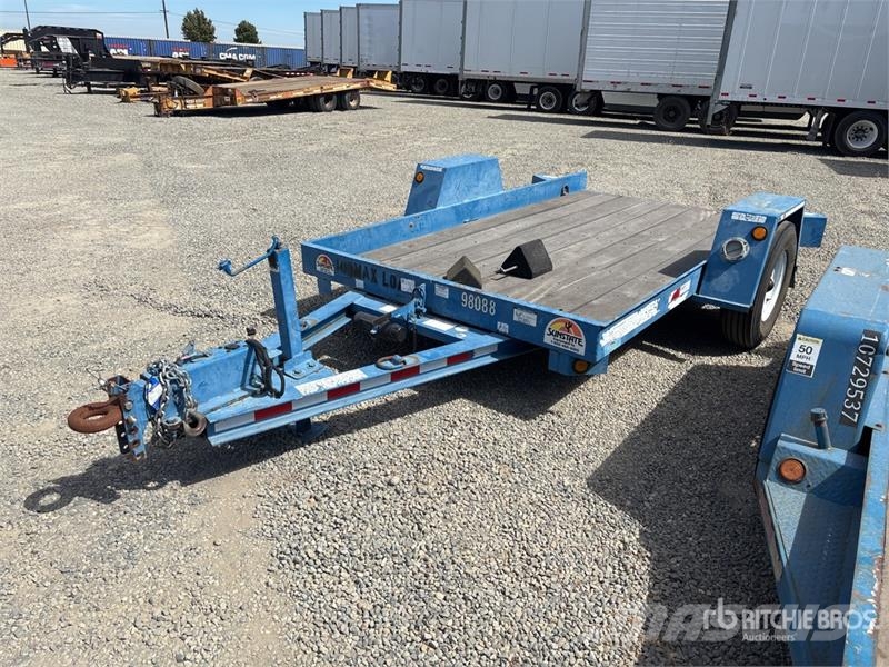 TOWMASTER K-5T 12 ft S/A Tilt Deck Trailer Remorque surbaissée