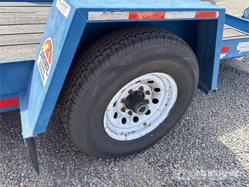 TOWMASTER K-5T 12 ft S/A Tilt Deck Trailer Remorque surbaissée