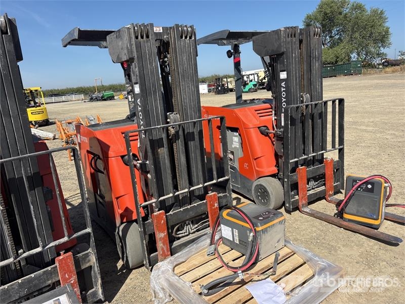 Toyota 4000 lb Electric Forklift Ηλεκτρικά περονοφόρα ανυψωτικά κλαρκ