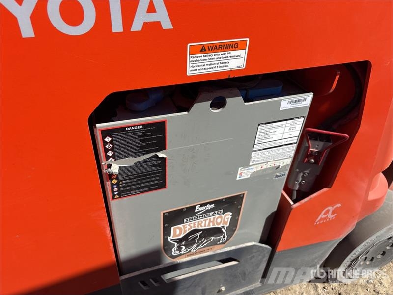 Toyota 4000 lb Electric Forklift Ηλεκτρικά περονοφόρα ανυψωτικά κλαρκ