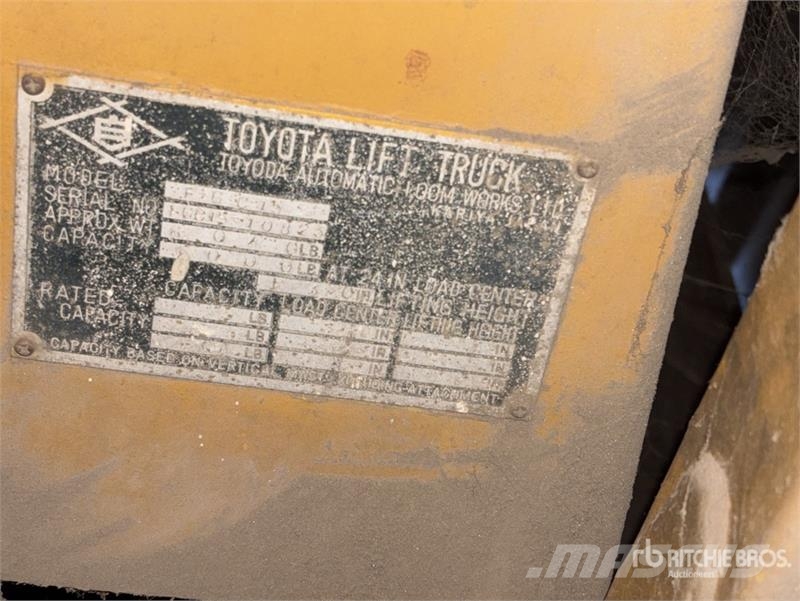 Toyota FGC-15 Forklift Інше