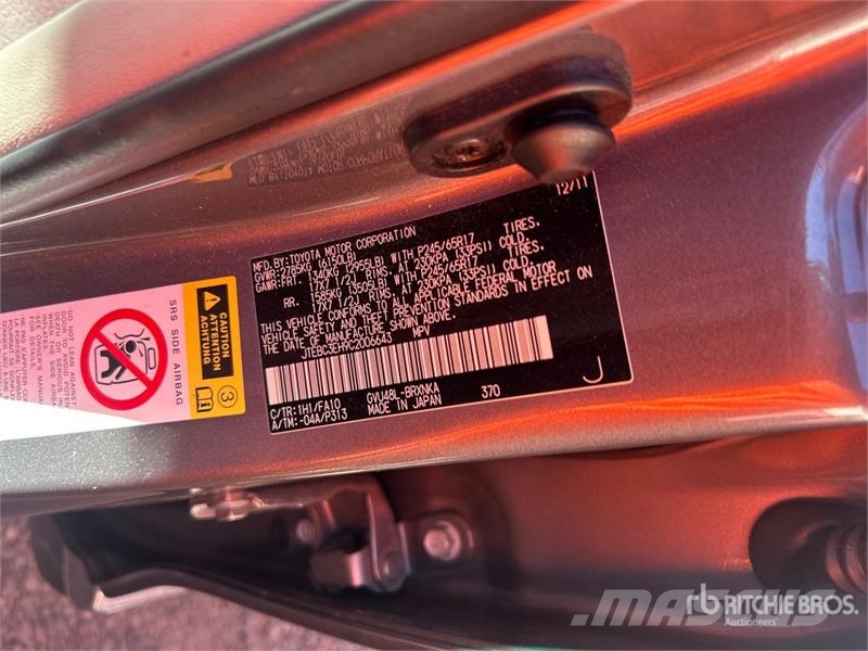 Toyota Highlander Personbiler