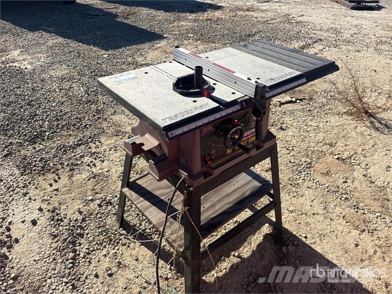 Tradesman 8032 Table Saw Outros componentes