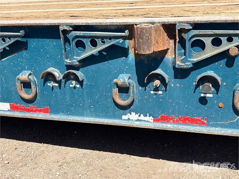 Trail-Eze 45 ft Five/Axle Flatbed Oilfield Trailer Processutrustning