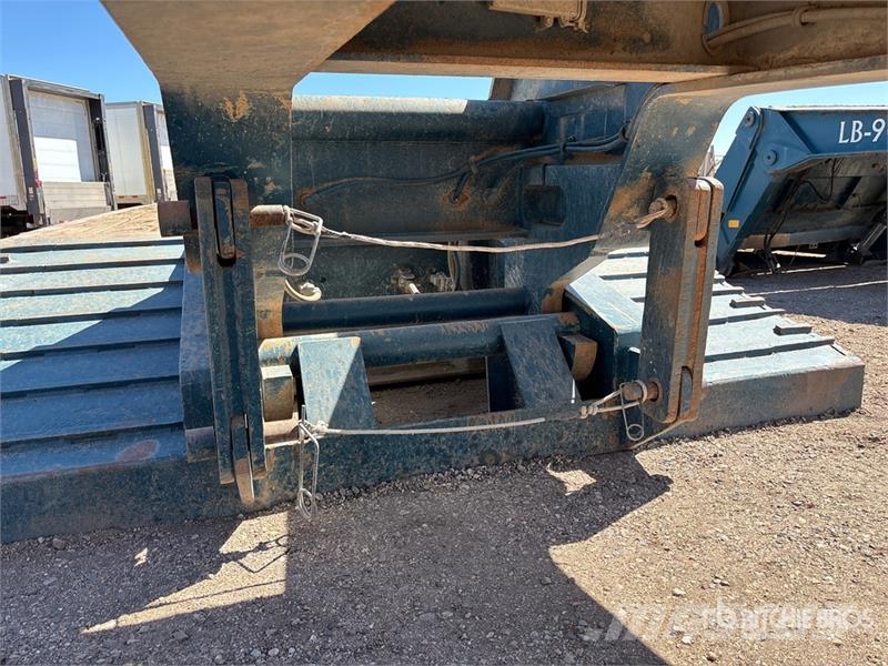 Trail-Eze 45 ft Five/Axle Flatbed Oilfield Trailer Processutrustning