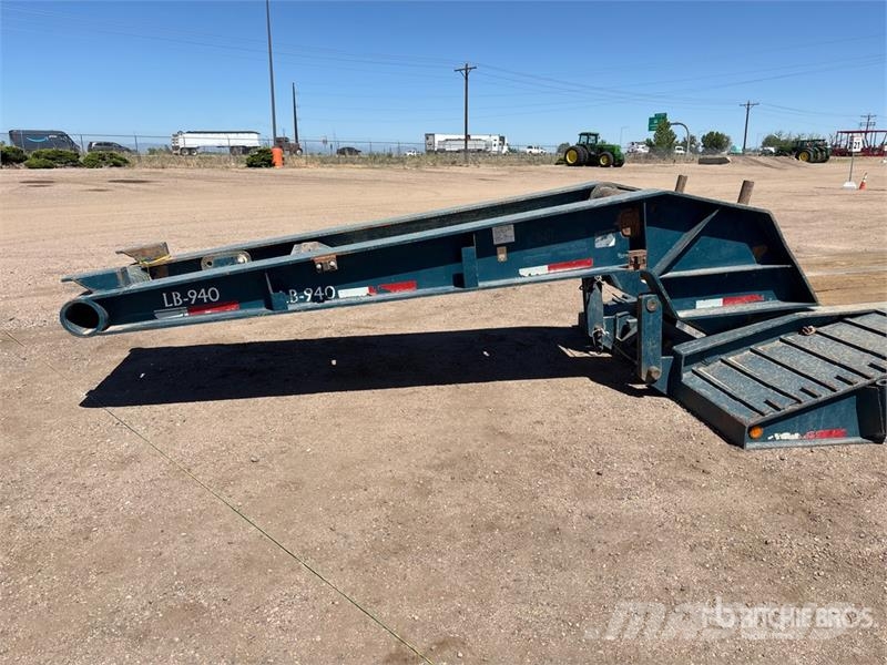 Trail-Eze 45 ft Five/Axle Flatbed Oilfield Trailer Processutrustning