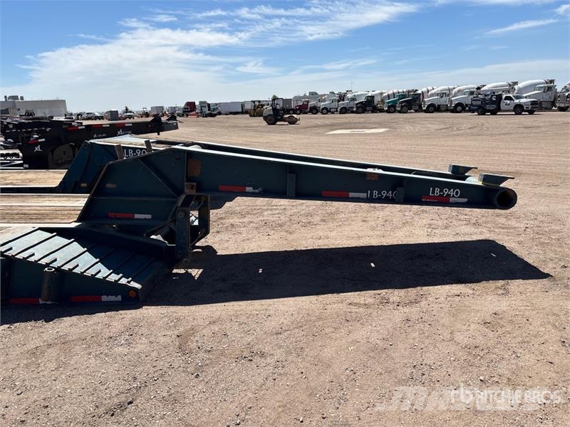 Trail-Eze 45 ft Five/Axle Flatbed Oilfield Trailer Processutrustning