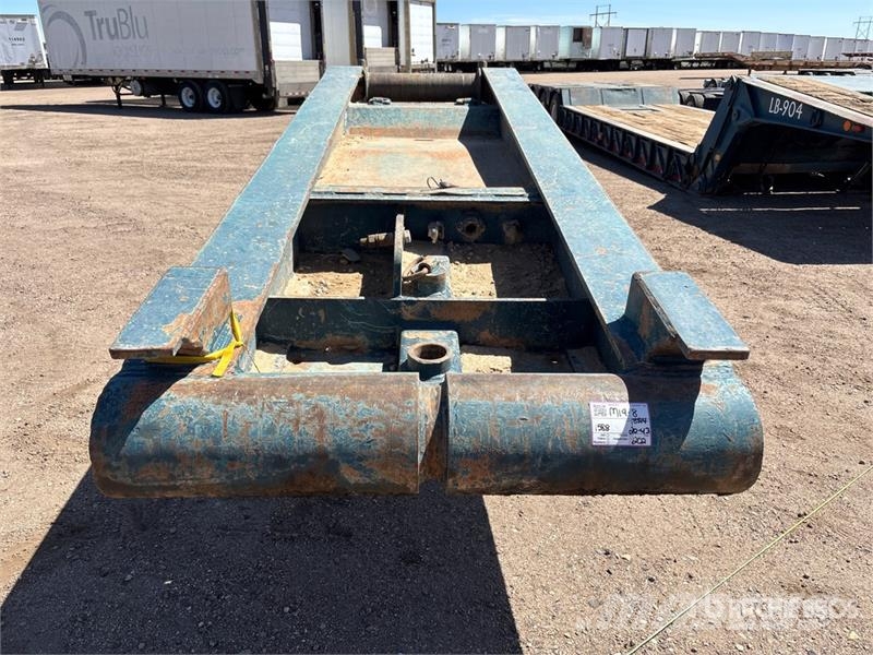 Trail-Eze 45 ft Five/Axle Flatbed Oilfield Trailer Processutrustning