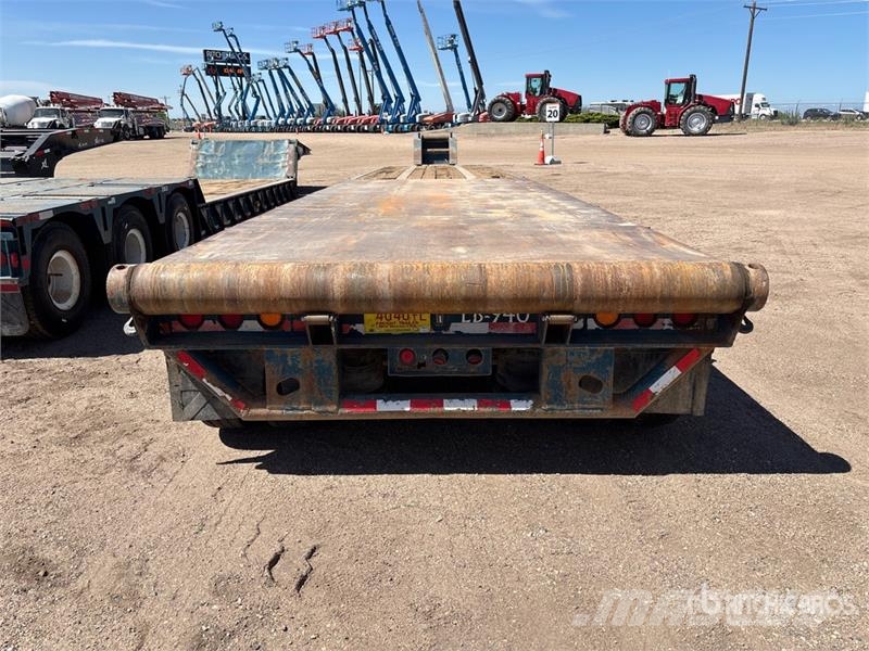 Trail-Eze 45 ft Five/Axle Flatbed Oilfield Trailer Processutrustning