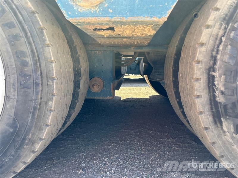 Trail-Eze 45 ft Five/Axle Flatbed Oilfield Trailer Processutrustning