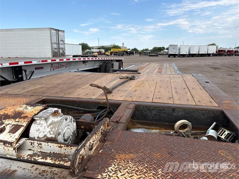 Trail-Eze 48 ft T/A Folding Neck Trailer Blokvogn