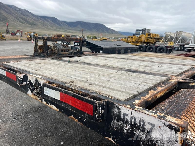 Trail-Eze DLX30TC4 48 ft T/A Sliding Axle Trailer Низкорамные прицепы