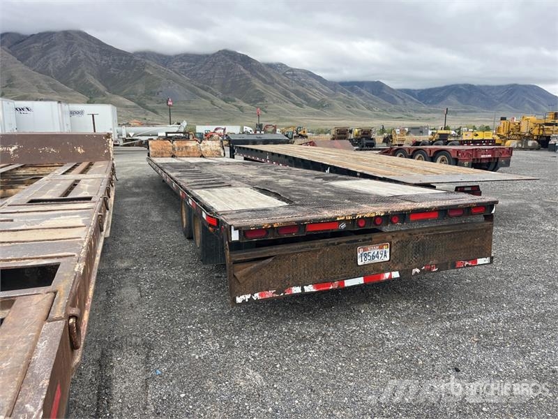 Trail-Eze DLX30TC4 48 ft T/A Sliding Axle Trailer Низкорамные прицепы