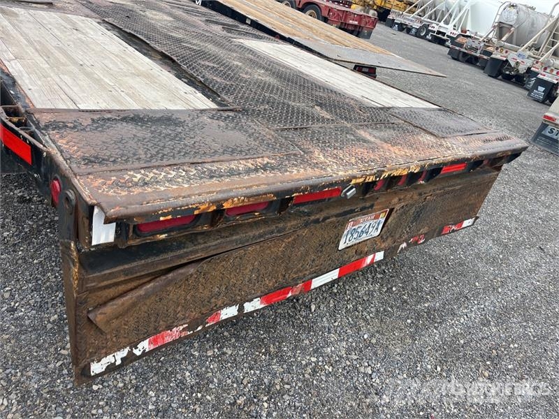 Trail-Eze DLX30TC4 48 ft T/A Sliding Axle Trailer Низкорамные прицепы